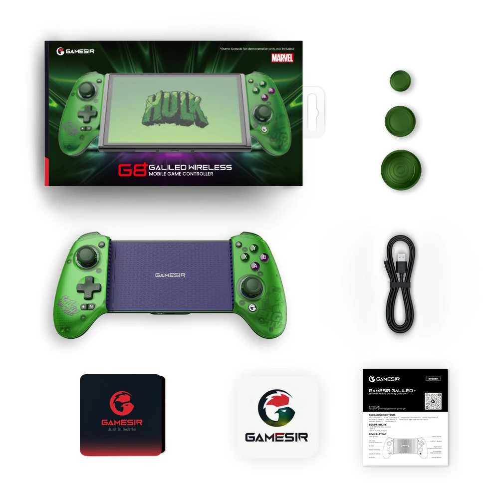 GameSir G8 Plus Hulk Edition Bluetooth Mobile Gaming Controller - Image 10