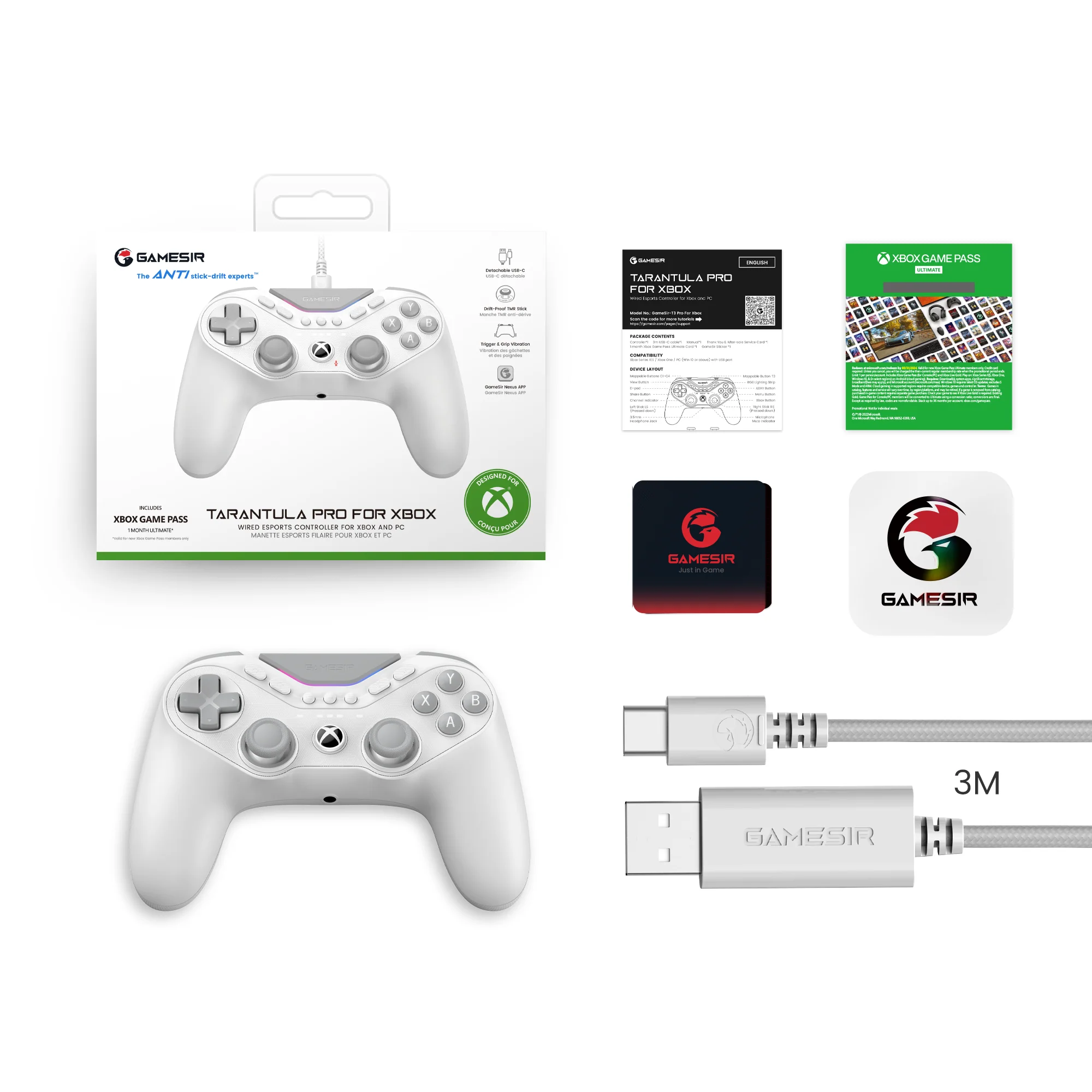 GameSir Tarantula Pro Wired Esports Controller for Xbox & PC - Image 8